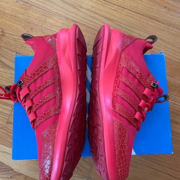 Adidas SL Loop Runner TR Red Size 12 - Picture 6 of 7